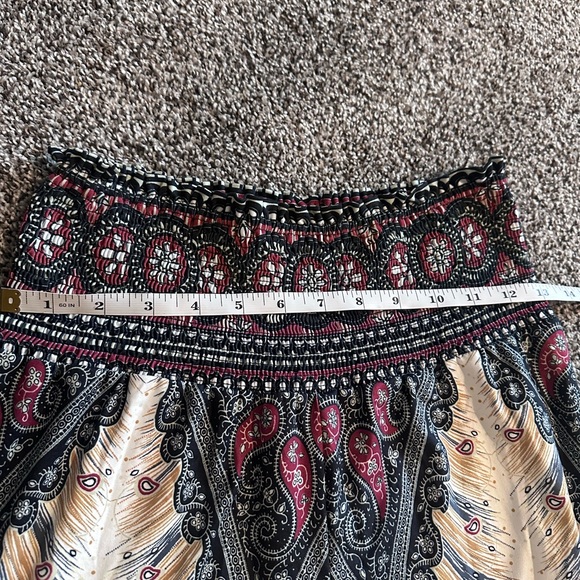 Bohemian Patterned Women's Pants - Picture 8 of 10